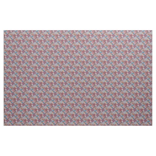 Mandala/Marokkaans Tile Pattern Stof (Yard (91,4 cm))