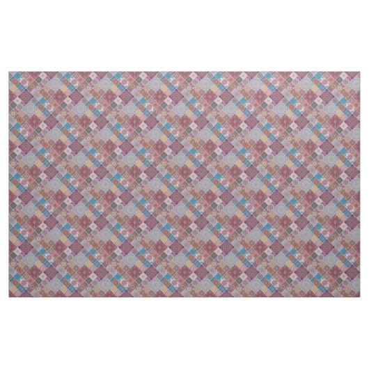 Mandala/Marokkaans Tile Pattern Stof (Fat Quarter)