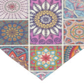 Mandala/Marokkaans Tile Pattern Tafelkleed (Gekanteld)
