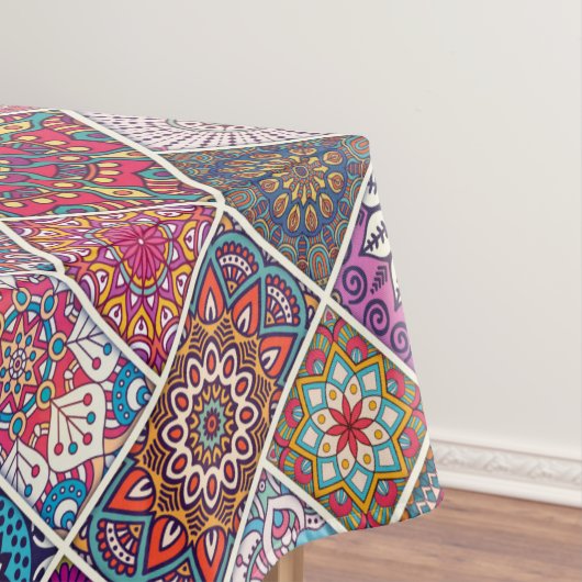 Mandala/Marokkaans Tile Pattern Tafelkleed (Voorbeeld)