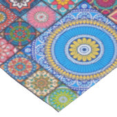 Mandala/Marokkaans Tile Pattern Tafelkleed (Gekanteld)