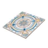 Mandala/Marokkaans Tile Pattern Tegeltje (Zijkant)