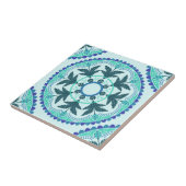 Mandala/Marokkaans Tile Pattern Tegeltje (Zijkant)