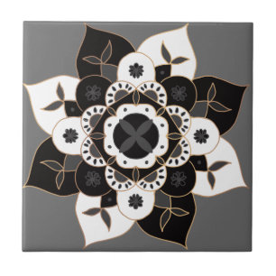 Mandala/Marokkaans Tile Pattern Tegeltje