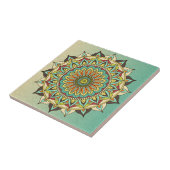 Mandala/Marokkaans Tile Pattern  Tegeltje (Zijkant)