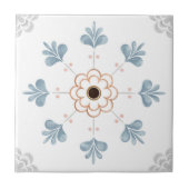 Mandala/Marokkaans Tile Pattern  Tegeltje (Voorkant)