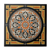 Mandala/Marokkaans Tile Pattern Tegeltje (Voorkant)