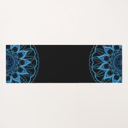 Mandala meditatie yoga mat (Achterkant (horizontaal))