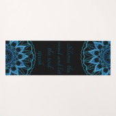 Mandala meditatie yoga mat (Voorkant (horizontaal))