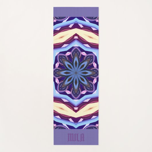Mandala meditatie yoga mat (Voorkant)