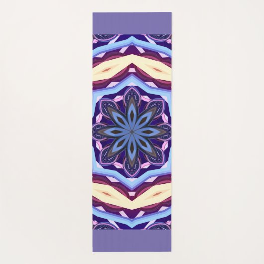 Mandala meditatie yoga mat (Achterkant)