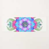 Mandala meditatie yoga mat (Achterkant (horizontaal))