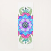 Mandala meditatie yoga mat (Achterkant)