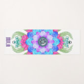 Mandala meditatie yoga mat (Voorkant (horizontaal))