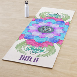 Mandala meditatie yoga mat