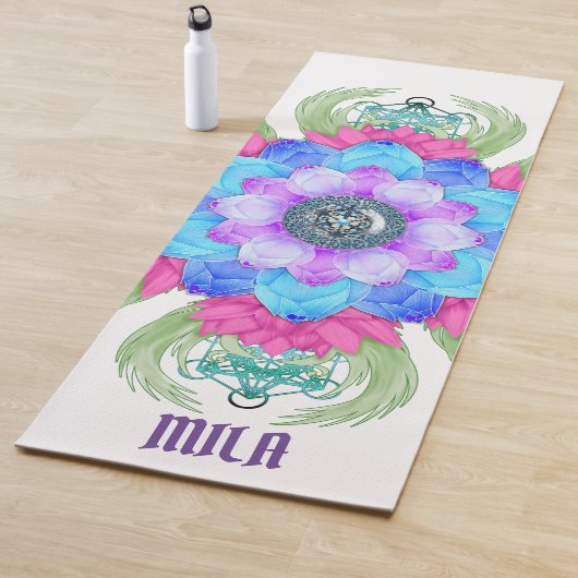 Mandala meditatie yoga mat (In situ)