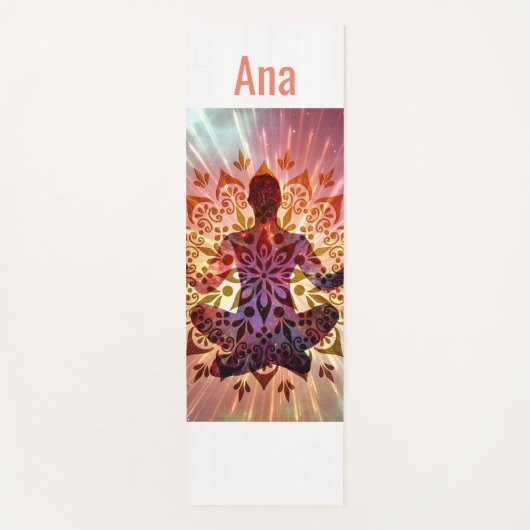 Mandala meditatie yogamat (Voorkant)