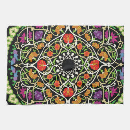 MANDALA MEDITATION PATTERN ZEN FLORAL THEEDOEK