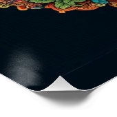 Mandala met Boeddha Perfect Poster (Hoek)