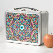 Mandala met boze oog (In situ)