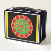 Mandala Metal Lunch Box (Achterkant)