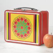 Mandala Metal Lunch Box (In situ)
