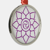 Mandala Metalen Ornament (Rechts)