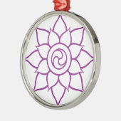 Mandala Metalen Ornament (Links)