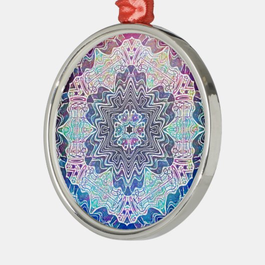  mandala metalen ornament (Links)