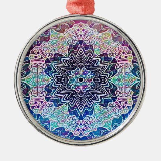 mandala metalen ornament (Voorkant)