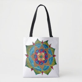 Mandala Mind All-Over-Print Canvas tas