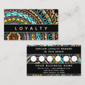 Mandala Modern Elegant Professional Trendy Pattern Afsprakenkaartje (Voorkant / Achterkant)