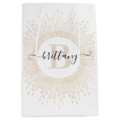 Mandala Monogram Geschenktas Medium Cadeauzakje (Voorkant)