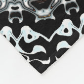 Mandala monsters 2 fleece deken (Hoek)