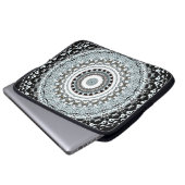 Mandala monsters 2 laptop sleeve (Voorkant onderkant)