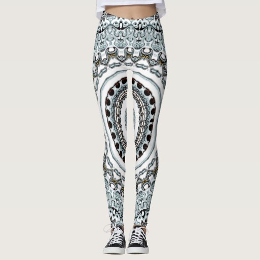 Mandala monsters 2 leggings (Voorkant)