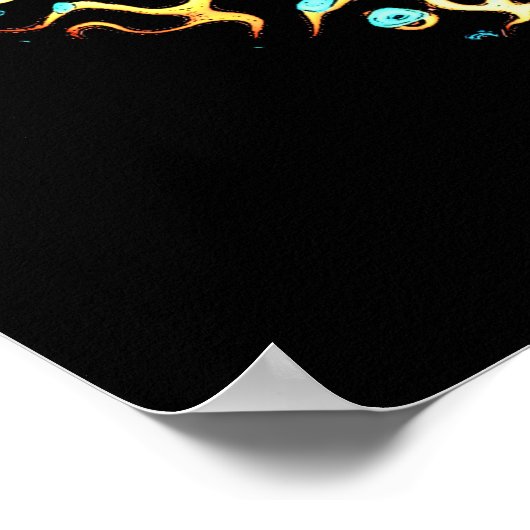 Mandala monsters 4 poster (Hoek)