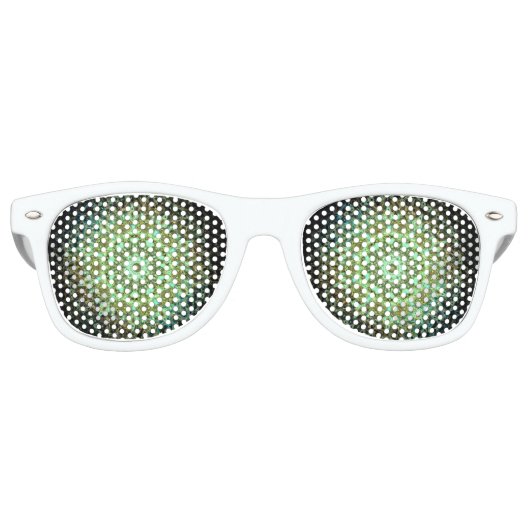Mandala monsters retro zonnebril (Voorkant)