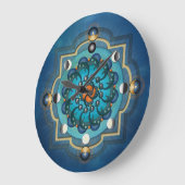 Mandala Moon Phases Wall Clock Grote Klok (Hoek)