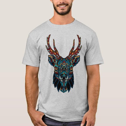 Mandala Moose T-shirt (Voorkant)