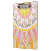 Mandala Morning Sun Fashionable Clipboard Klembord (Links)