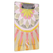 Mandala Morning Sun Fashionable Clipboard Klembord (Rechts)