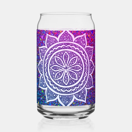 Mandala Mosaic 2025 Blikvorm Glas (Voorkant)