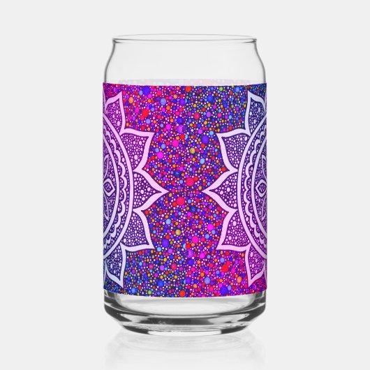 Mandala Mosaic 2025 Blikvorm Glas (Links)