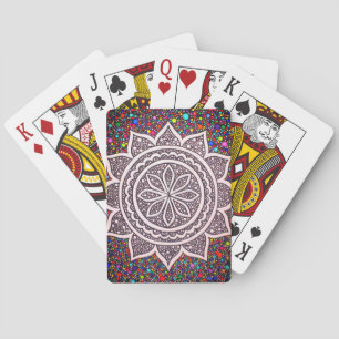 Mandala Mosaic 2025 Pokerkaarten