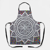 Mandala Mosaic 2025 Schort (Voorkant)