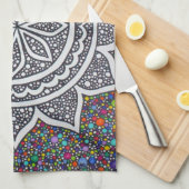 Mandala Mosaic 2025 Theedoek (Quarter Fold)