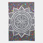 Mandala Mosaic 2025 Theedoek (Verticaal)