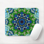 Mandala Mosaic Rosette Boho Retro Hippie Muismat (Met muis)