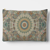 Mandala Mosaic Zippered Pouch Etui (Voorkant)